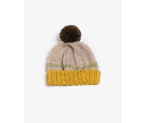 Bonnet coloré à pompon - BERGÈRE DE FRANCE