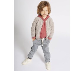 Gilet raglan col rond bébé - BERGÈRE DE FRANCE