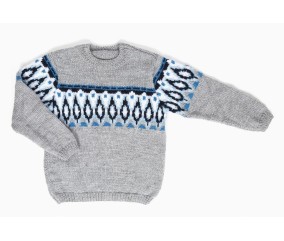 Pull jacquard col rond - BERGÈRE DE FRANCE