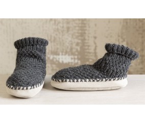 Chaussons au point de blé - BERGÈRE DE FRANCE