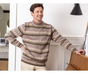 Pull homme rayé Bastien - BERGÈRE DE FRANCE