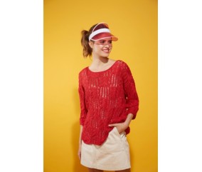 Pull ajouré floral - BERGÈRE DE FRANCE