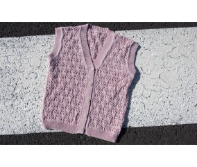 Gilet ajouré sans manches - BERGÈRE DE FRANCE