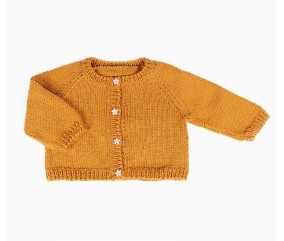 Cardigan bébé coton Cibele - BERGÈRE DE FRANCE