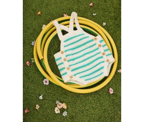 Bloomer rayé au crochet Charlie - BERGÈRE DE FRANCE