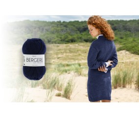 Robe jersey col rond Sandrine - BERGÈRE DE FRANCE