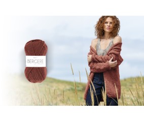 Veste col V jersey Sylvie - BERGÈRE DE FRANCE