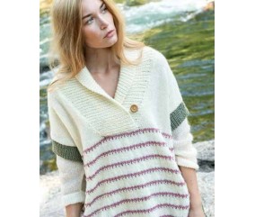 Poncho col châle Sarah - BERGÈRE DE FRANCE