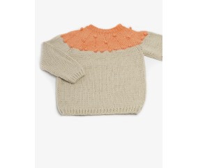 Pull empiècement et nopes - BERGÈRE DE FRANCE