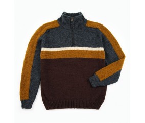 Pull color block col camionneur - BERGÈRE DE FRANCE