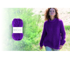 Pull raglan côtes anglaises Sarah - BERGÈRE DE FRANCE