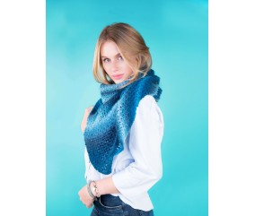 E-MODELE - CHÂLE AJOURÉ PACIFIC LACE - GRÜNDL