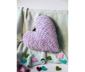 E-MODELE - CŒUR AU CROCHET FUNNY BLOOM MEDIUM - GRÜNDL