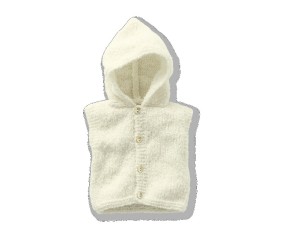Gilet à capuche sans manches - BERGÈRE DE FRANCE