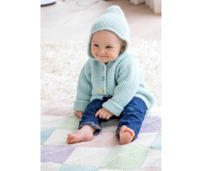 E-MODELE - COUVERTURE BÉBÉ EN PATCHWORK BABY CASHMERE - GRÜNDL