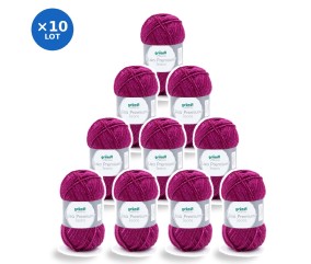 Lot de 10 pelotes Lisa...