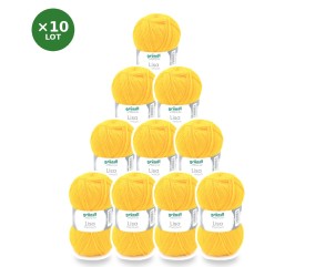 Lot de 10 pelotes Lisa...