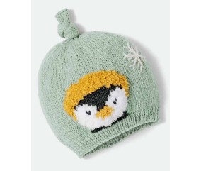 Bonnet JAMIE Phildar - patron tricot enfant PDF (photo du modèle porté)