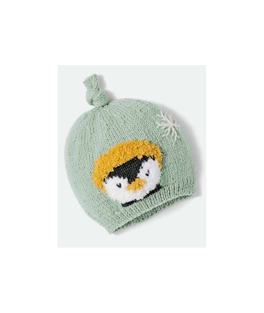 Bonnet JAMIE Phildar - patron tricot enfant PDF (photo du modèle porté)