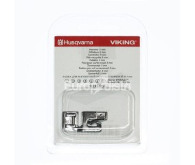 Pied pour ourlet roulé 3 mm Husqvarna Viking 1 2 3 - 411852045