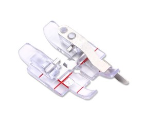 Pied quilting 1/4 inch transparent guide-bord droi - 820881096