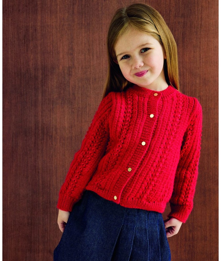 Gilet enfant Solaine - Patron tricot Phildar