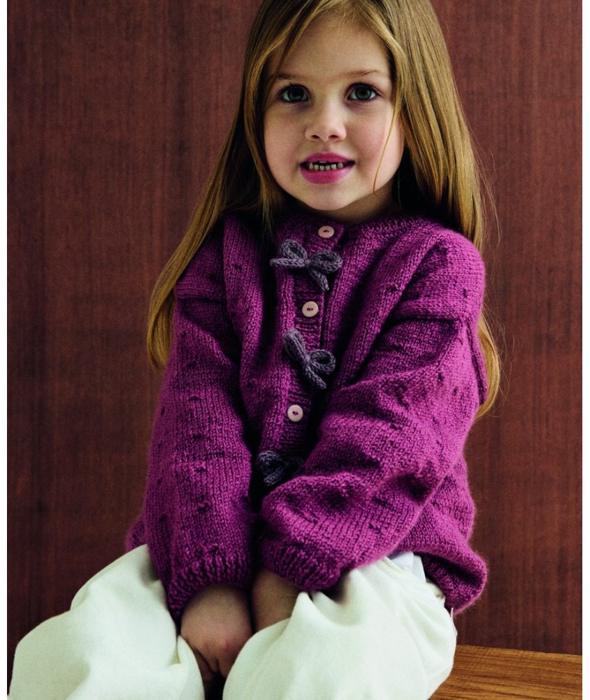 Gilet enfant Tressy - Patron tricot Phildar