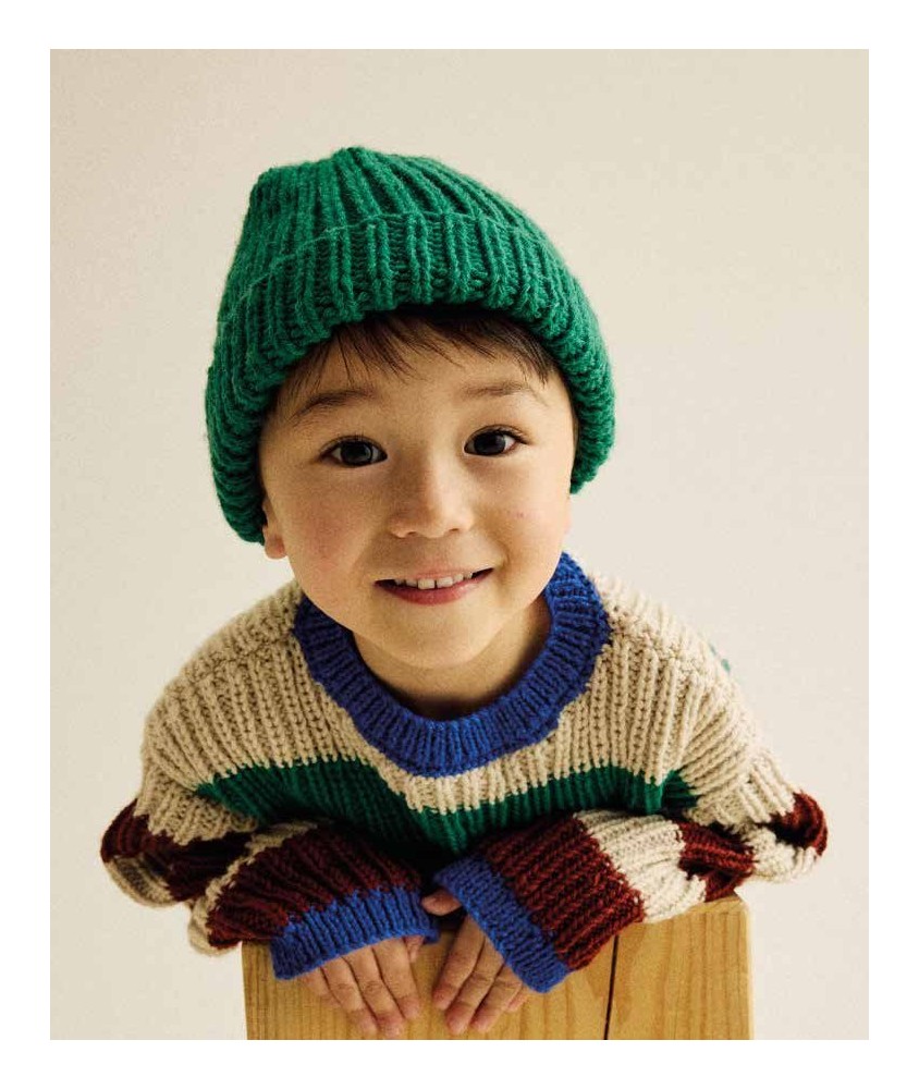 Bonnet enfant Saul - Patron tricot Phildar
