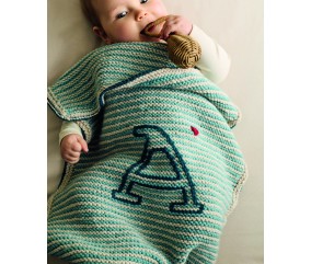 E-MODELE LAYETTE - COUVERTURE ULLA - PHILDAR