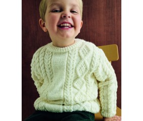E-MODELE ENFANT - PULL IRLANDAIS SOREN - PHILDAR