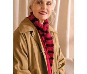 E-MODELE FEMME - ECHARPE ROSALIE MERINOS - PHILDAR
