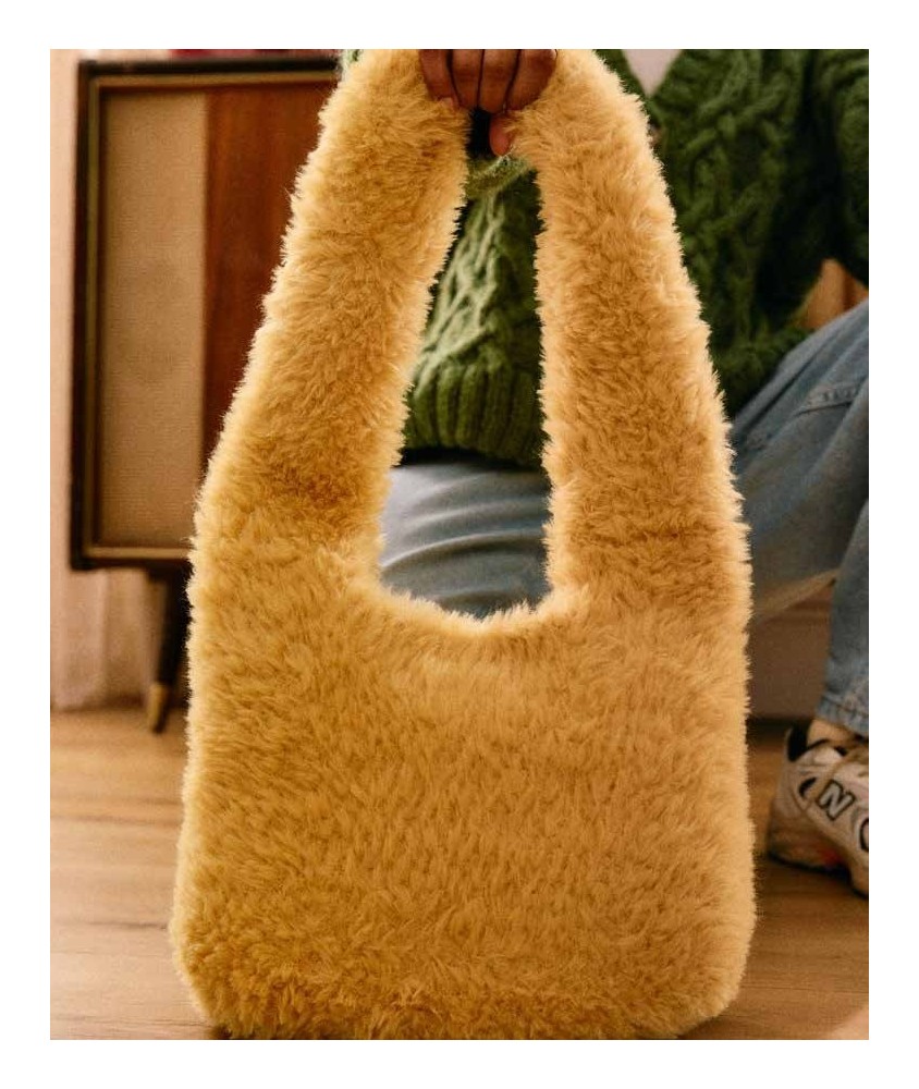 Sac SADE fourrure - Patron crochet Pingouin