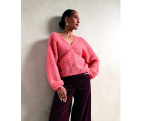 Pull AÏSSA mohair et soie - Patron crochet Phildar