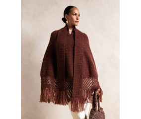 Poncho et écharpe AURÉLIA - Patron crochet Phildar