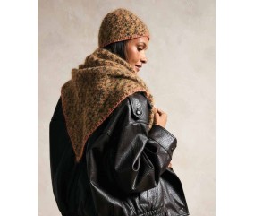 Ensemble chèche et beanie AMÉLIA - Patron crochet Phildar