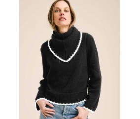 Pull et bandana ROMANE - Patron tricot Phildar
