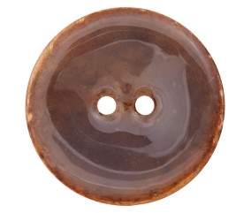 Boutons Coco laqué Gris clair 23 mm X 2 - Union Knopf A l'unité Gris