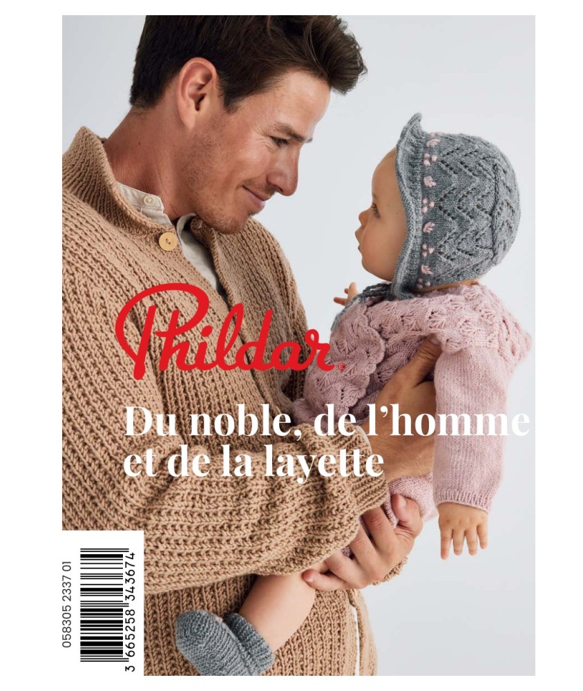 E-catalogue Du noble de l'homme et de la layette - Catalogue tricot Phildar