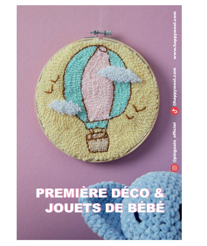 E-catalogue Première déco et jouets de bébé - Catalogue crochet Pingouin