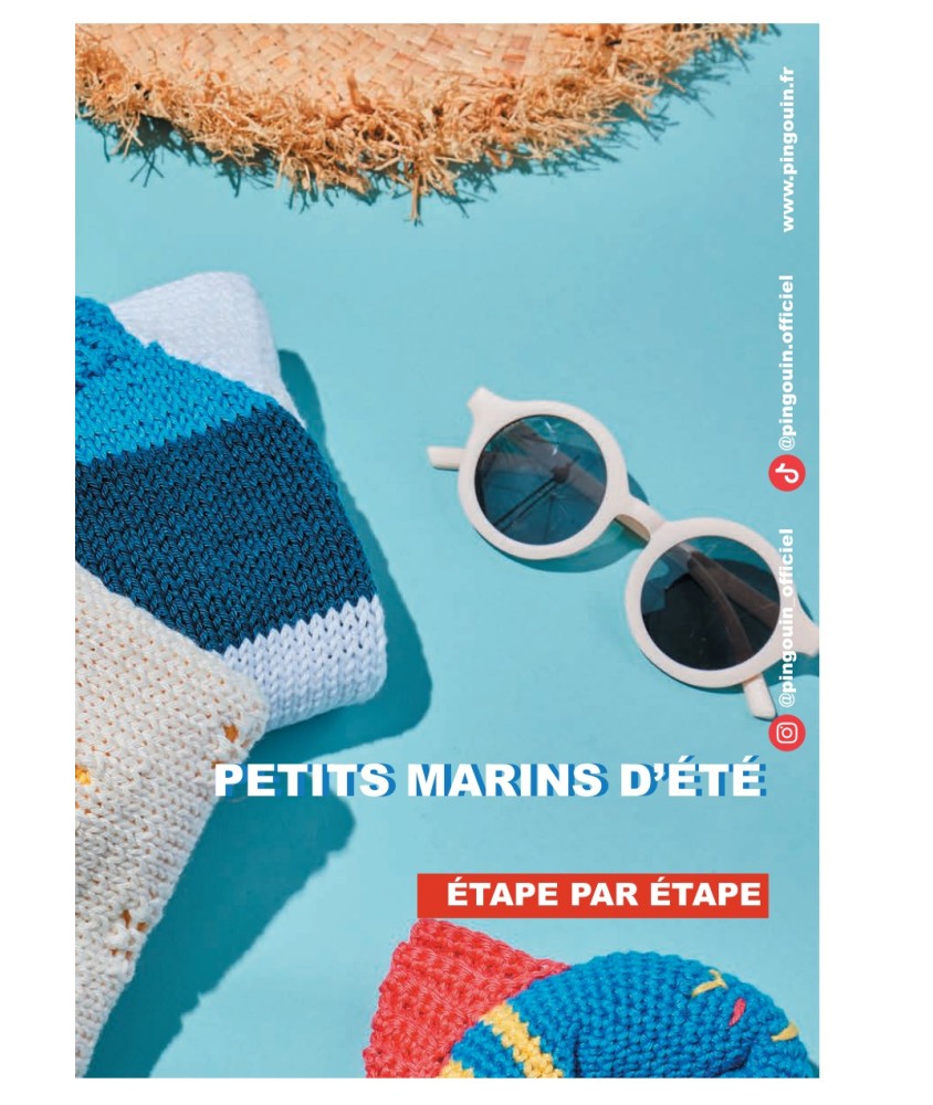 E-catalogue Petits Marins d'été Layette - Catalogue tricot Pingouin