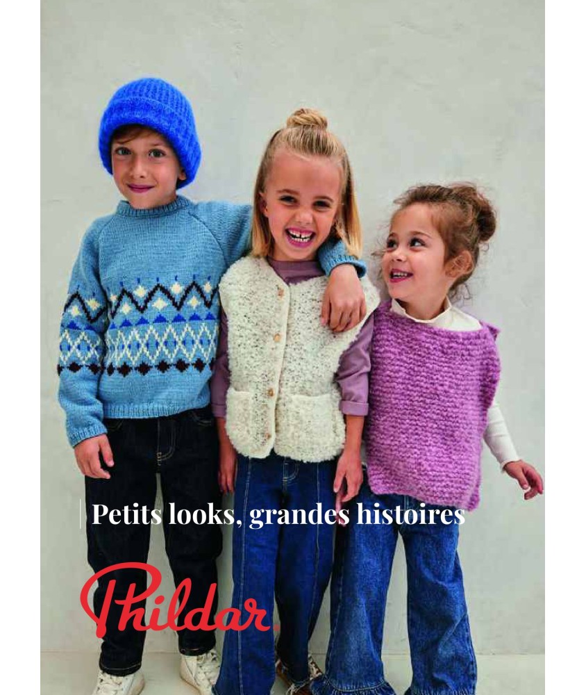 E-catalogue Phildar N°263 Petits looks grandes histoires - Catalogue tricot enfant Phildar