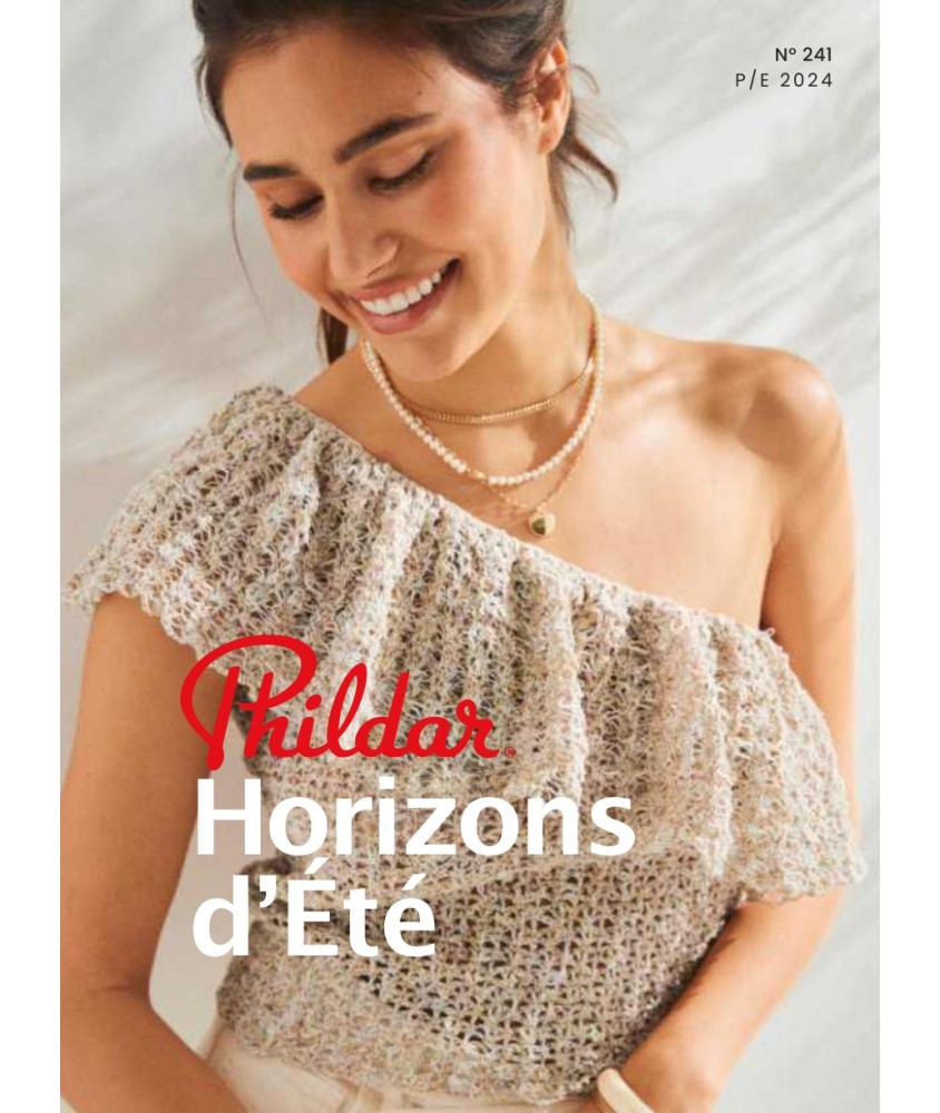 Catalogue Phildar N°241 - Horizons d'Ete - catalogue tricot PDF a telecharger