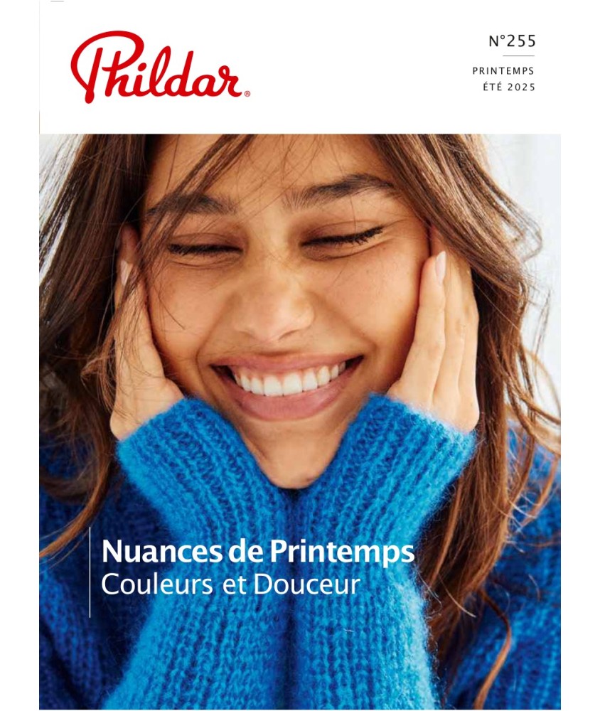 Catalogue Phildar N°255 - Nuances de Printemps - catalogue tricot PDF a telecharger