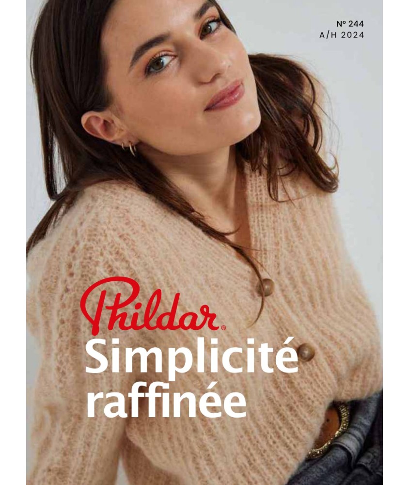 Catalogue Phildar N°244 - Simplicite raffinee - catalogue tricot PDF a telecharger
