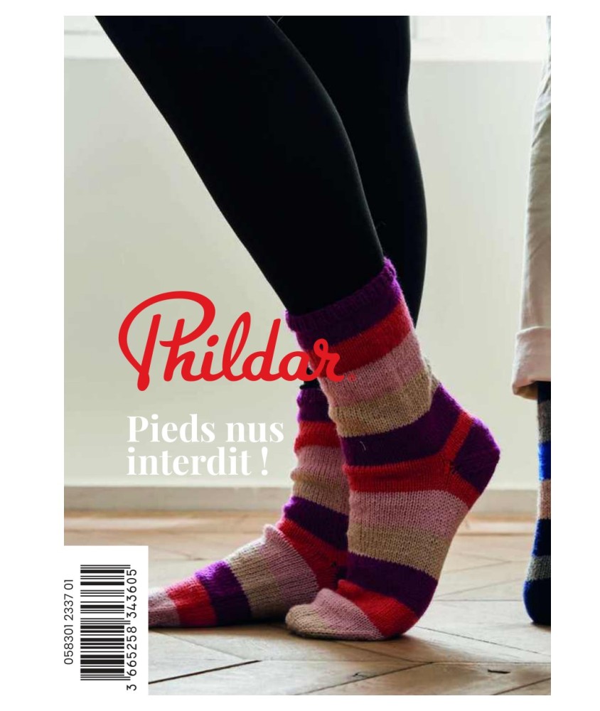 E-catalogue Phildar Pieds nus interdit - Catalogue tricot chaussettes Phildar