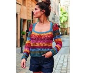 Catalogue Phildar Osez l'été Plein Été 2 - modèle 19