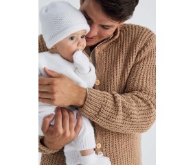 Catalogue Phildar Du noble de l'homme et de la layette - modèle 9