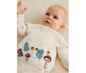 Catalogue Phildar Du noble de l'homme et de la layette - modèle 11
