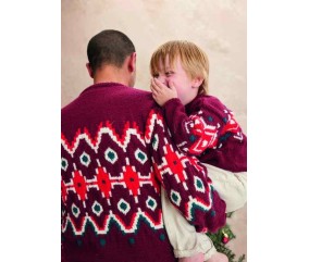 Catalogue Phildar Noël au Tricot et Crochet - modèle 7