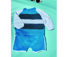 Catalogue Pingouin Petits Marins d'été - modèle 5